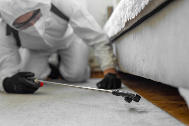 Professional Mosquito Control technician working in Maxwell, CA